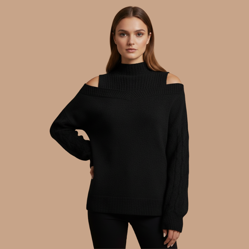 Cable-Knit Sweater – Autumn/Winter Statement