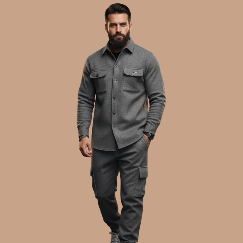 Men’s Outdoor Tactical Two-Piece Set – Hunting Jacket & Pants