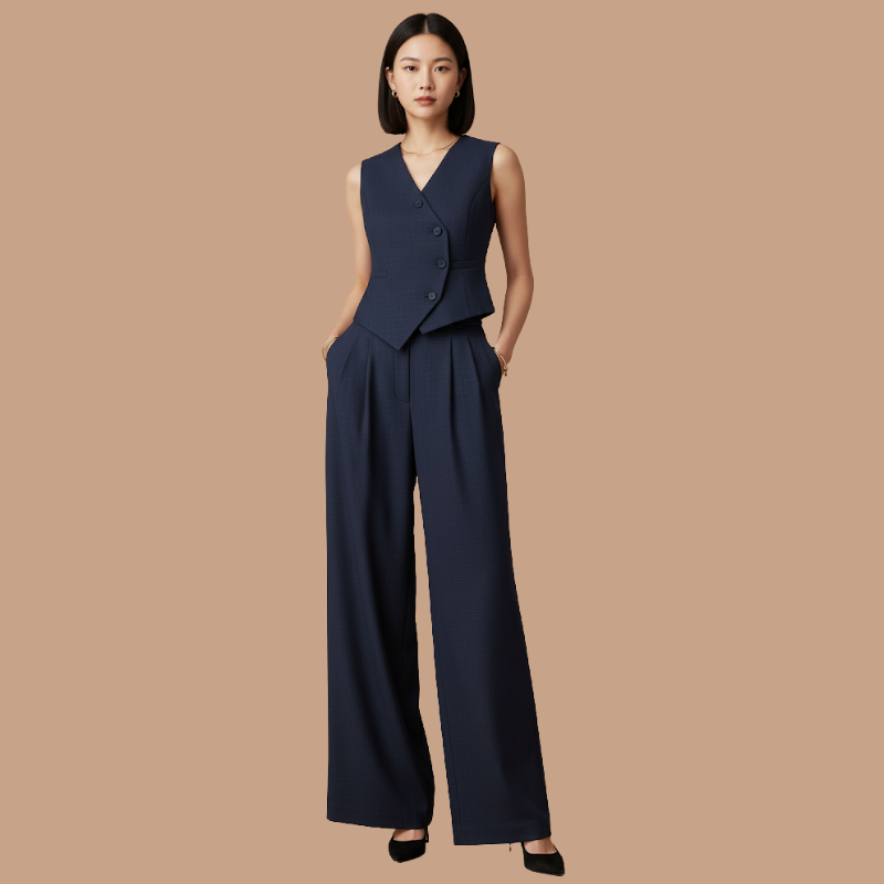 Tailored Sleeveless Suit S