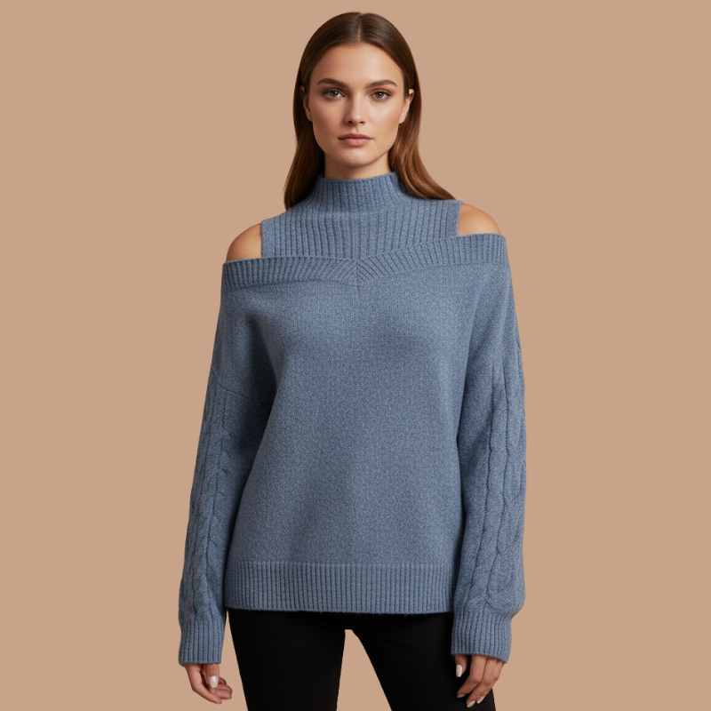 Cable-Knit Sweater – Autumn/Winter Statement