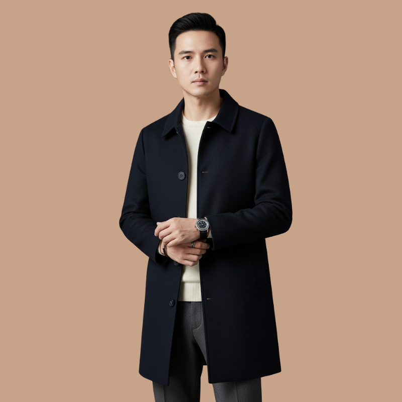Windbreaker Overcoat – Sophisticated Everyday Style