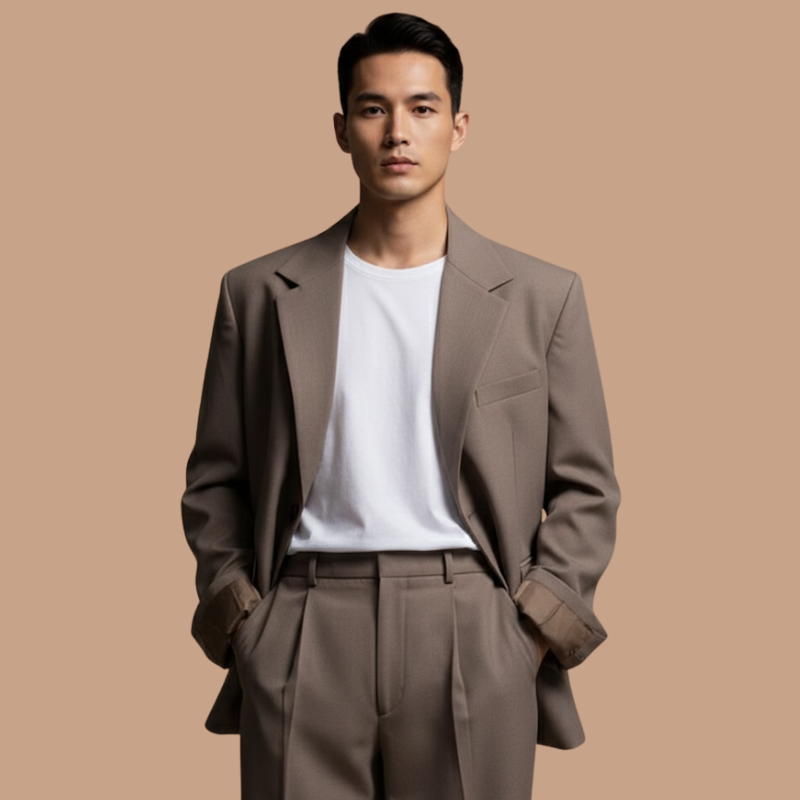 High-Sense Oversized Blazer – Modern Casual Sophistication