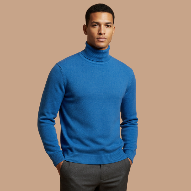Cashmere-Cotton Turtleneck – Autumn/Winter Essential