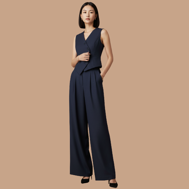 Tailored Sleeveless Suit S