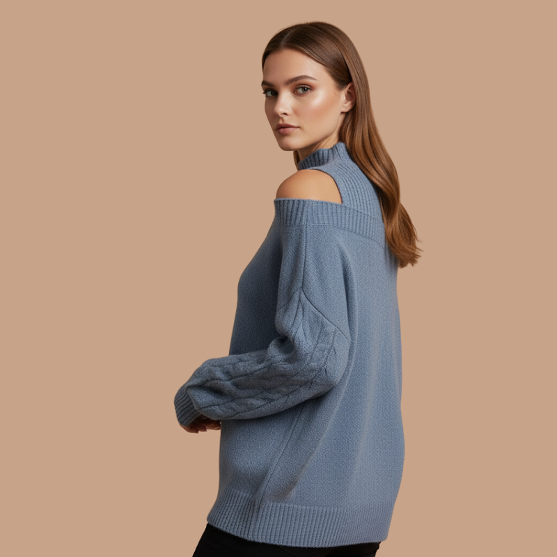 Cable-Knit Sweater – Autumn/Winter Statement
