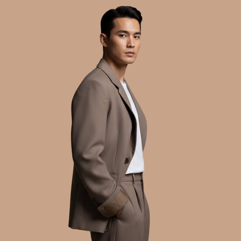 High-Sense Oversized Blazer – Modern Casual Sophistication