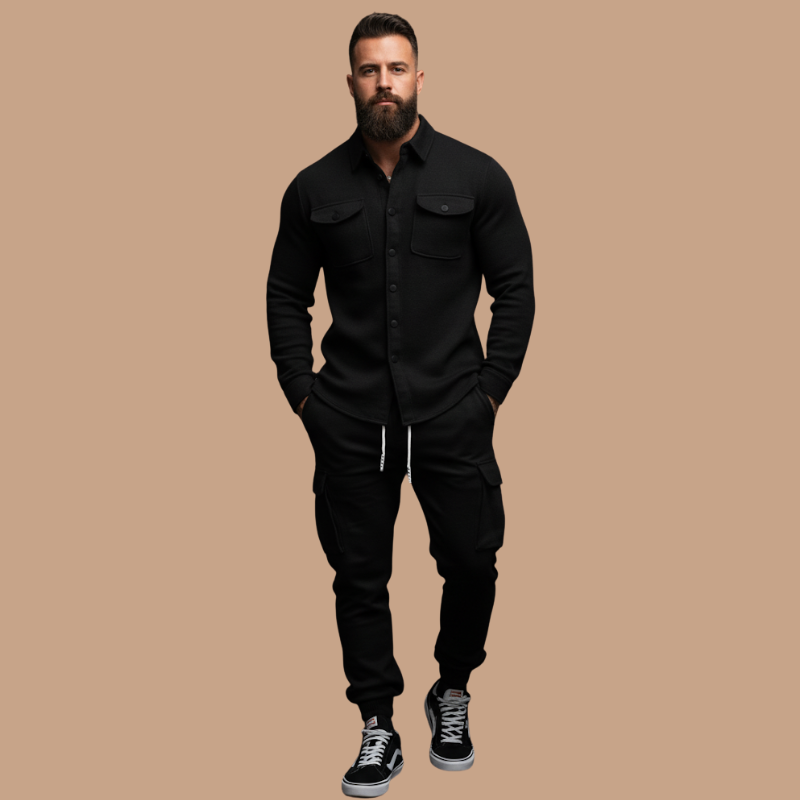 Men’s Outdoor Tactical Two-Piece Set – Hunting Jacket & Pants