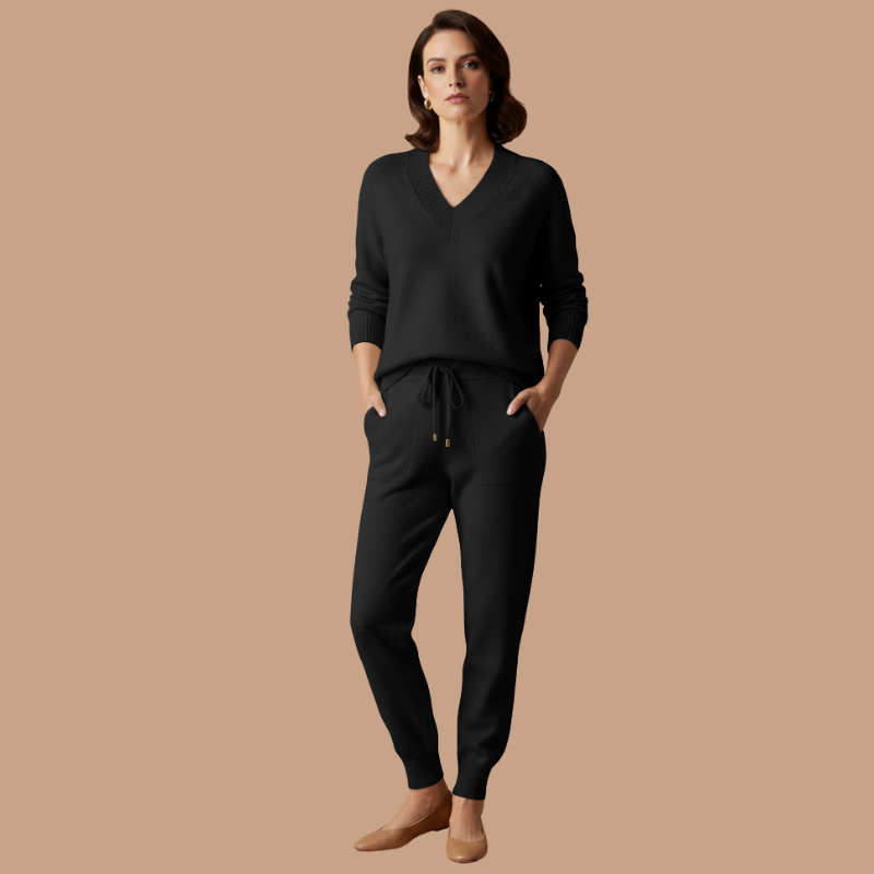 Knitted Two-Piece Set – Autumn/Winter Chic