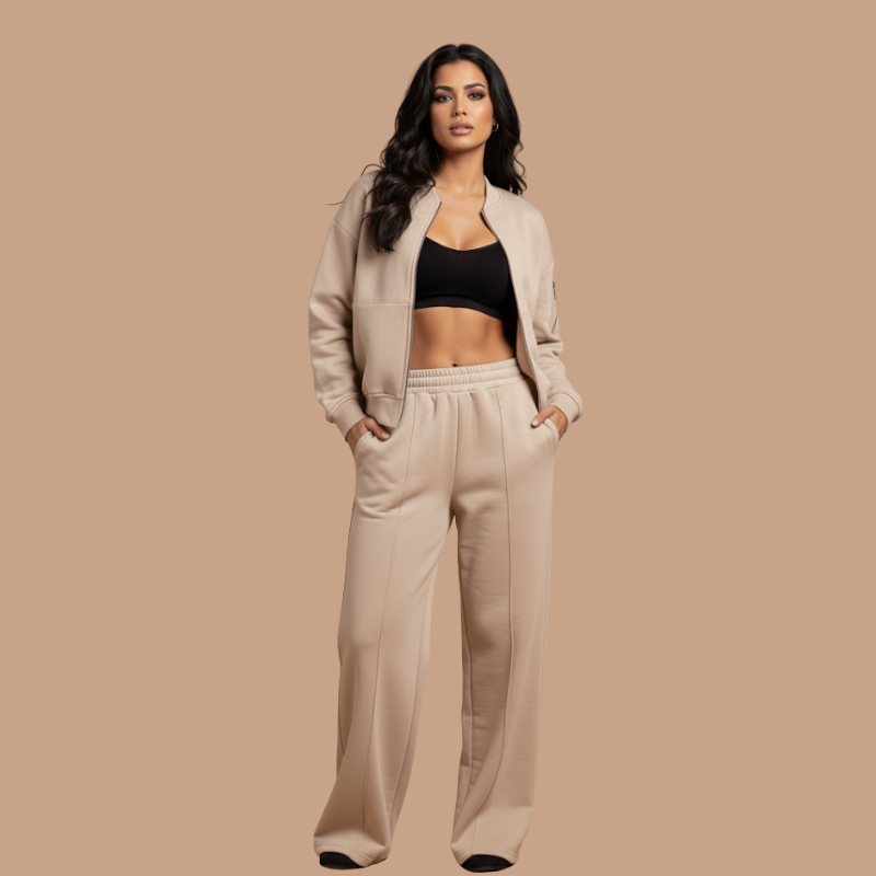 Retro Two-Piece Set – Chic Autumn Streetwear