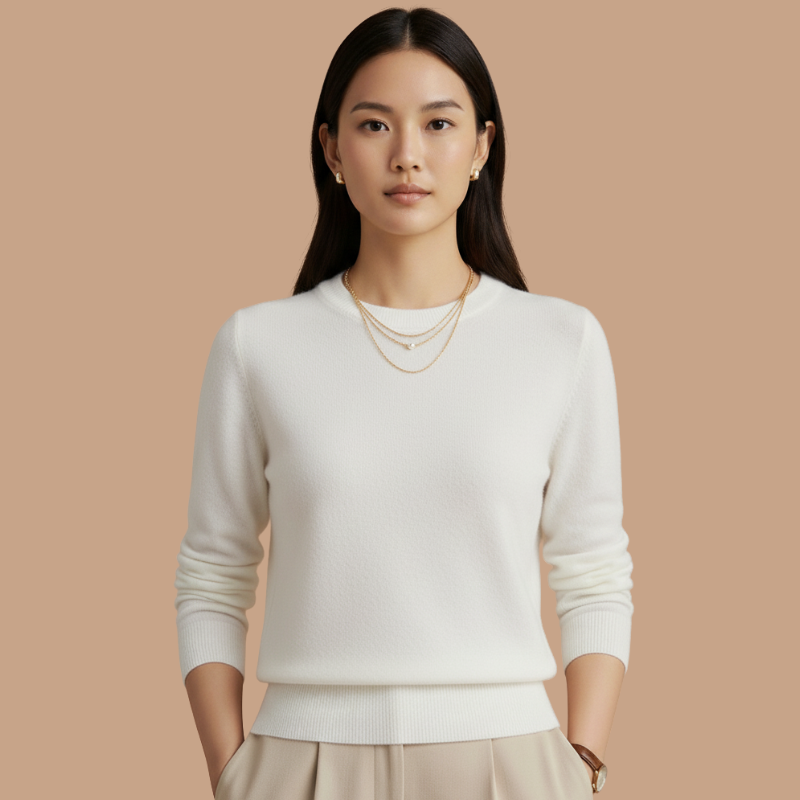 Pure Merino Wool Sweater – Autumn/Winter Luxury