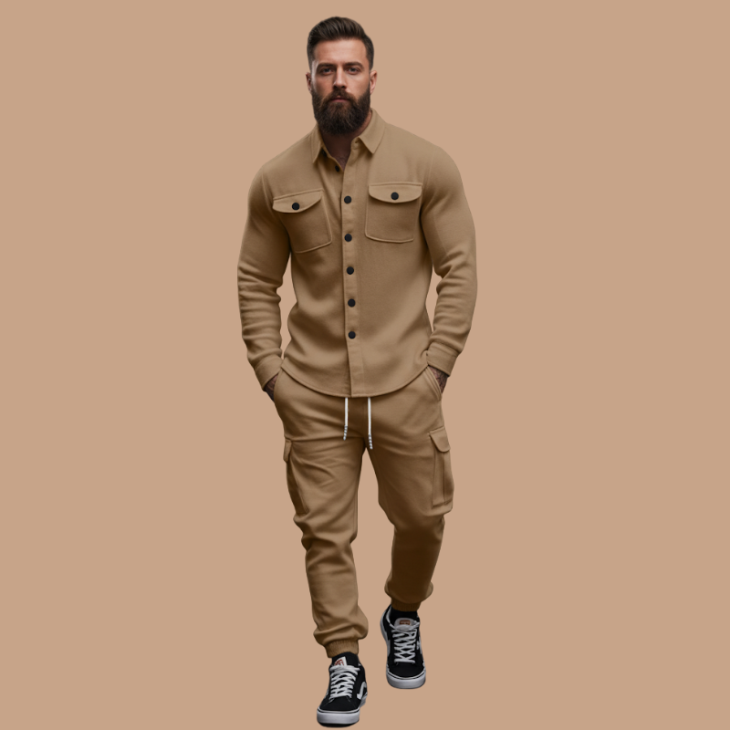 Men’s Outdoor Tactical Two-Piece Set – Hunting Jacket & Pants