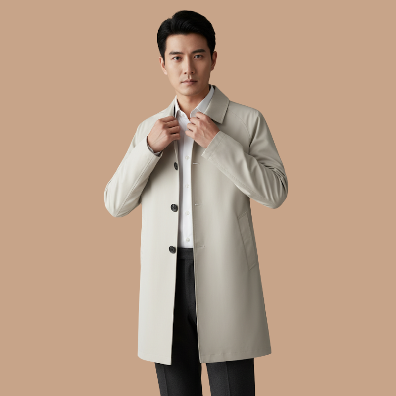 Windbreaker Overcoat – Sophisticated Everyday Style