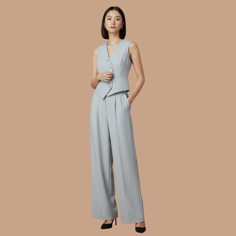 Tailored Sleeveless Suit S