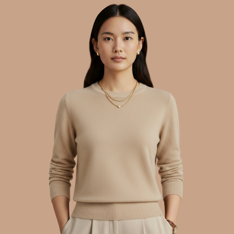 Pure Merino Wool Sweater – Autumn/Winter Luxury