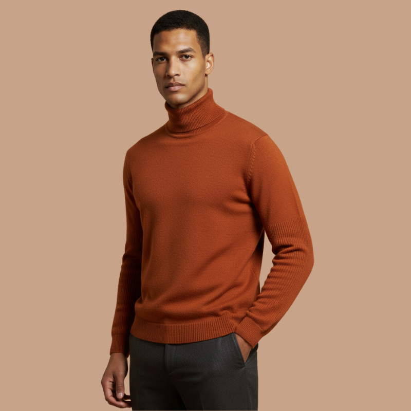 Cashmere-Cotton Turtleneck – Autumn/Winter Essential