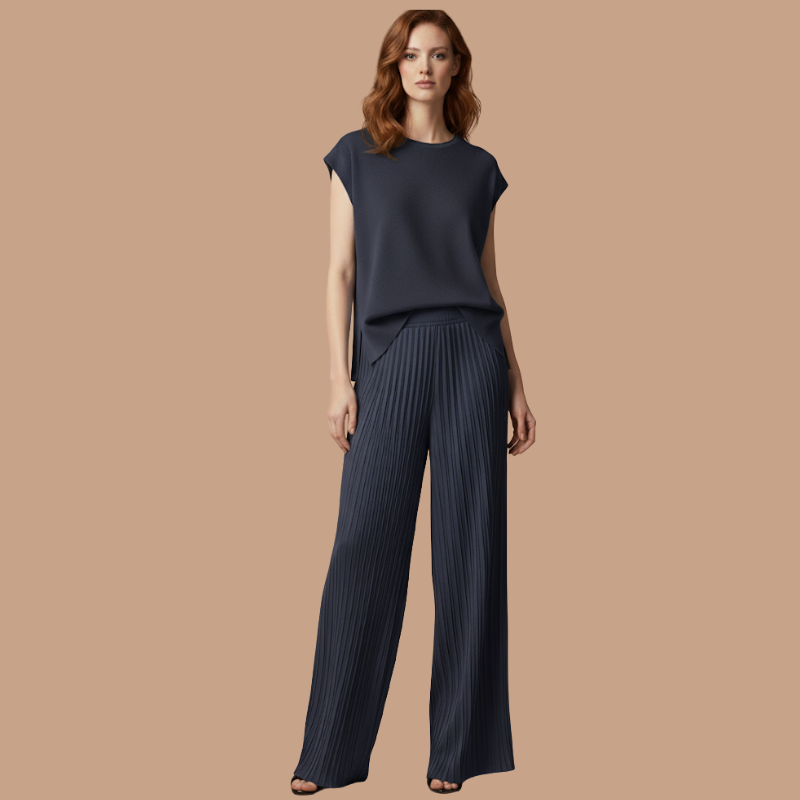 Knitted Two-Piece Set – Autumn Elegance