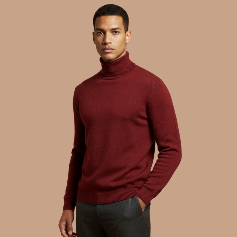 Cashmere-Cotton Turtleneck – Autumn/Winter Essential
